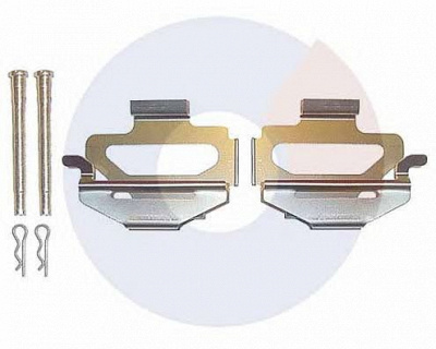 CARRAB BRAKE PARTS 2190 -  Комплектующие, колодки дискового тормоза